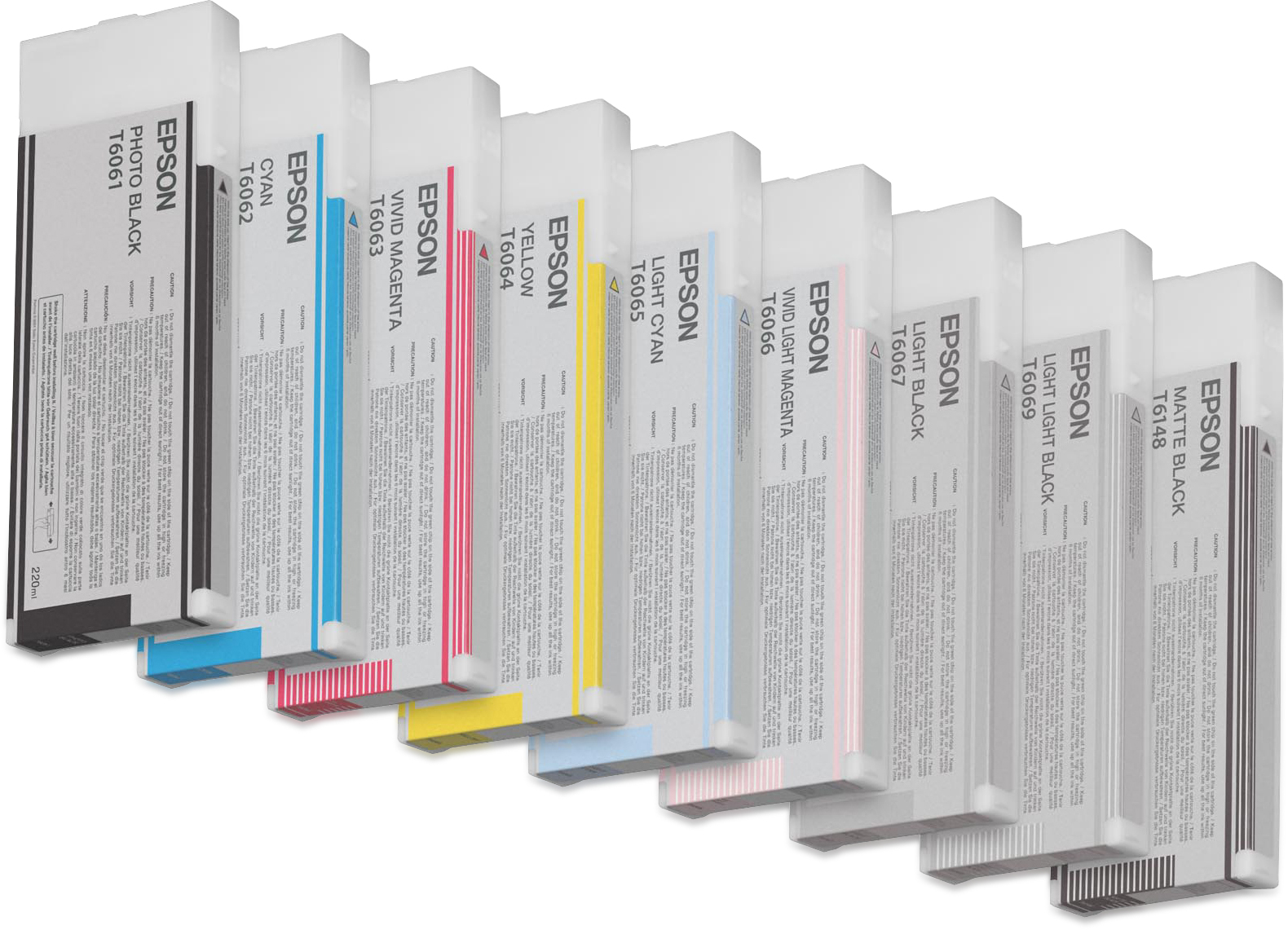 EPSON T6067 inktcartridge licht zwart standard capacity 220m