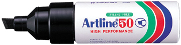 ARTLINE 50 stift ZWART 12ST