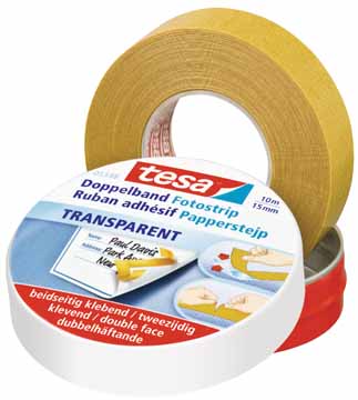 DUBBELZ.TAPE 10MX15MM TESA