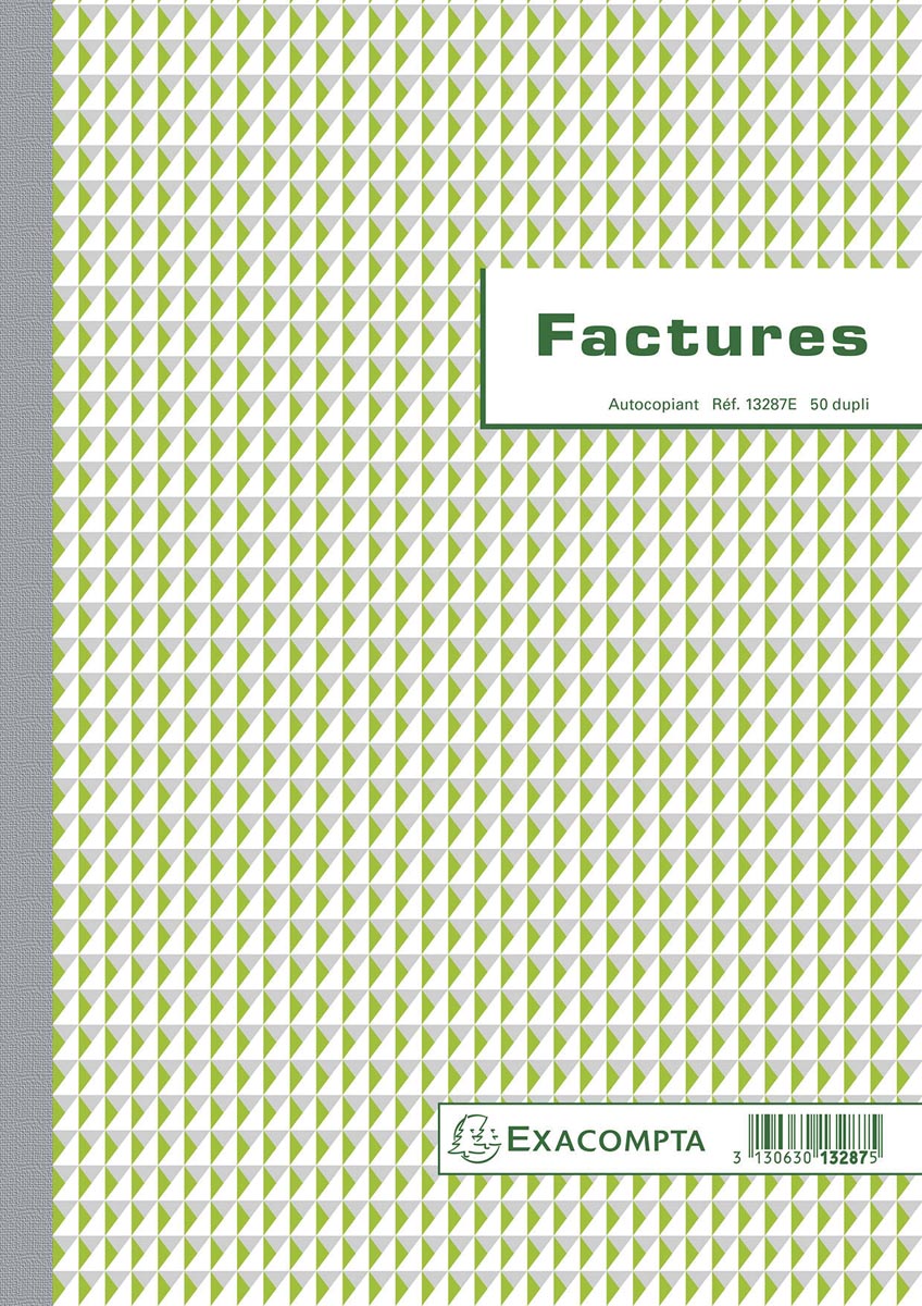 FACTUUR 21X14,8 50D DUPLI FR