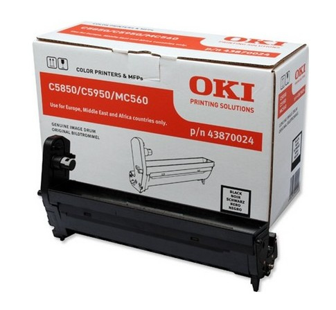 OKI C5850, C5950 drum zwart standard capacity 20.000 pagina