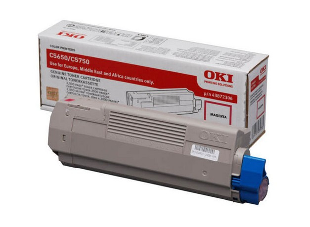 OKI C5650, C5750 tonercartridge magenta standard capacity 2.
