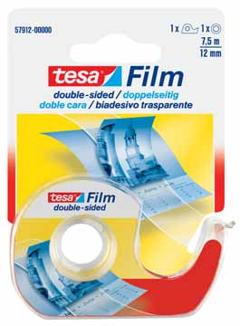 TAPE DUBBELZIJDIG 7,5X12 + DIS