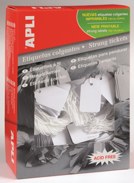 APLI ETIKET MET DRAAD18X29 1000st