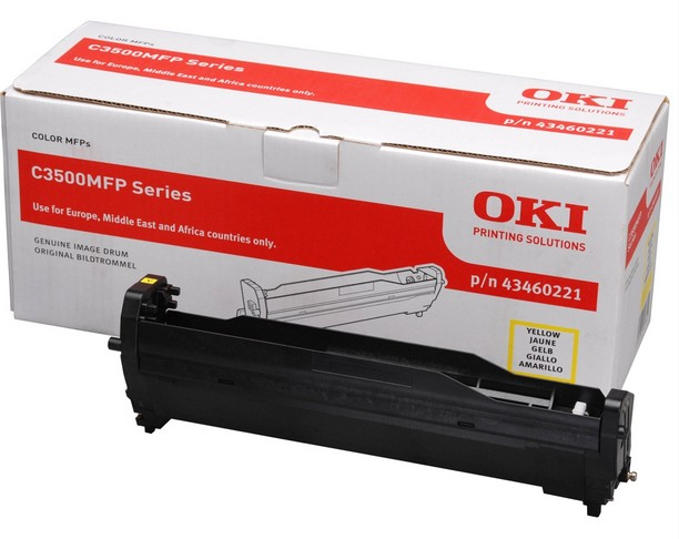 OKI C831 C841 tonercartridge geel standard capacity 10.000 p