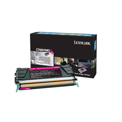 LEXMARK C748 tonercartridge magenta standard capacity 10.000