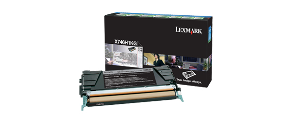 LEXMARK X746, X748 tonercartridge zwart standard capacity 12