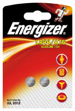 BL. 2 KNOPCELLEN LR44/A76 ALK.