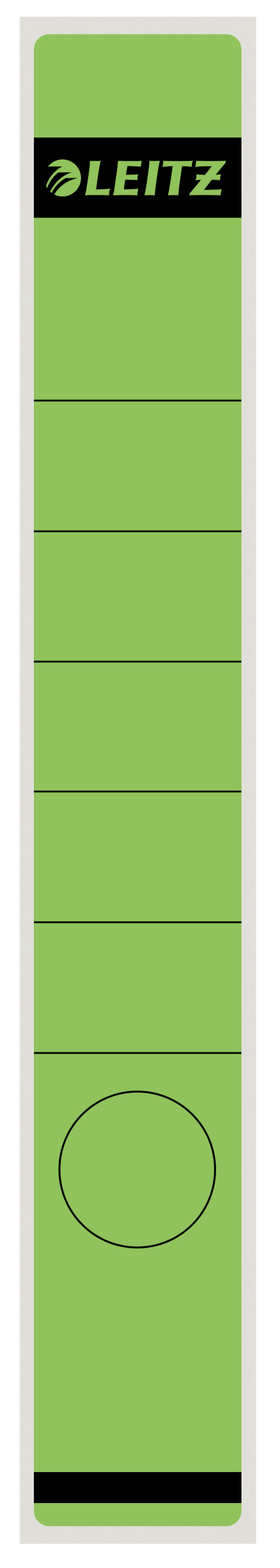 LEITZ RUGETIKET 4CM ZELFKL EVEND GROEN