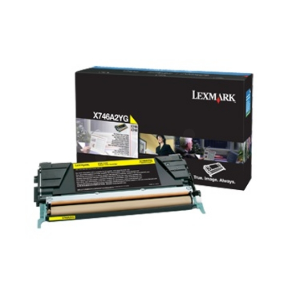 LEXMARK X746, X748 tonercartridge geel standard capacity 7.0