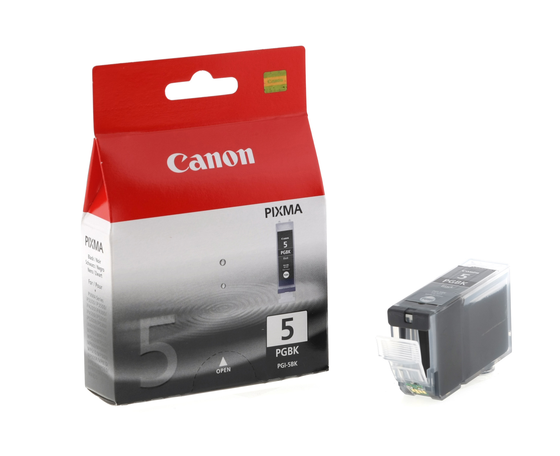 CANON PGI-5BK inktcartridge zwart standard capacity 26ml 1-p
