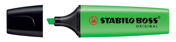 STABILO BOSS 10ST FLUO GROEN - NETT