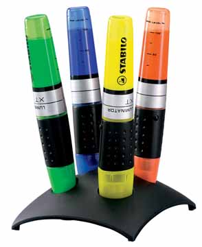 DESKSET 4 STABILO LUMINATOR