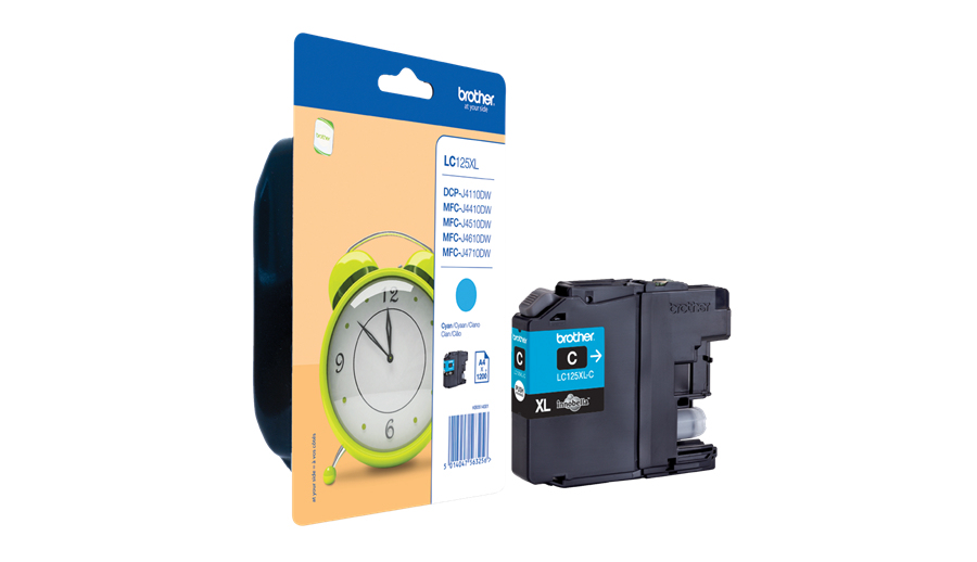 BROTHER LC125XLC cyan ink