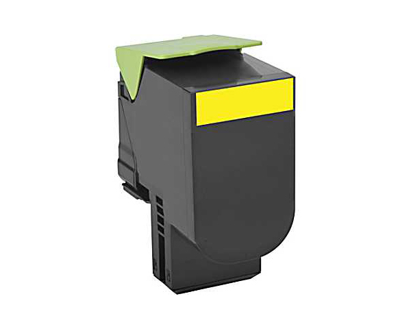 LEXMARK 800X4 tonercartridge geel extra high capacity 4.000