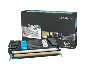 LEXMARK C524, C532, C534 tonercartridge cyaan high capacity