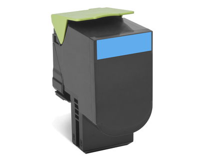 LEXMARK 702HC tonercartridge cyaan high capacity 3.000 pagin