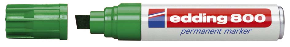 MARKER EDDING 800 GROEN SCHUIN