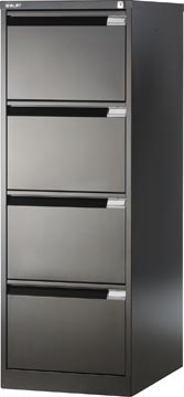 BISLEY HANGMAPPENKAST 4L ZWART
