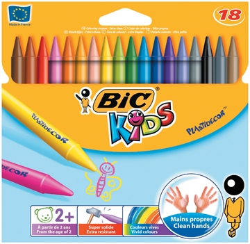 ETUI 18 PLASTIDECOR BIC KIDS
