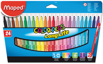 VILTSTIFT MAPED COLORPEPS 24X