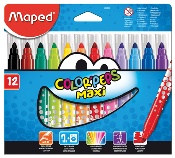 ETUI 12X STIFT COLOR PEPS MAXI