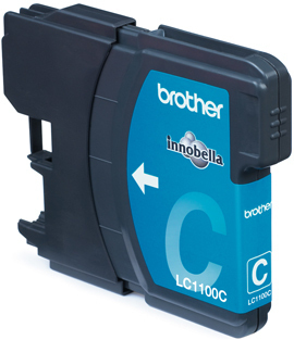 BROTHER LC-1100 inktcartridge cyaan standard capacity 7.5ml
