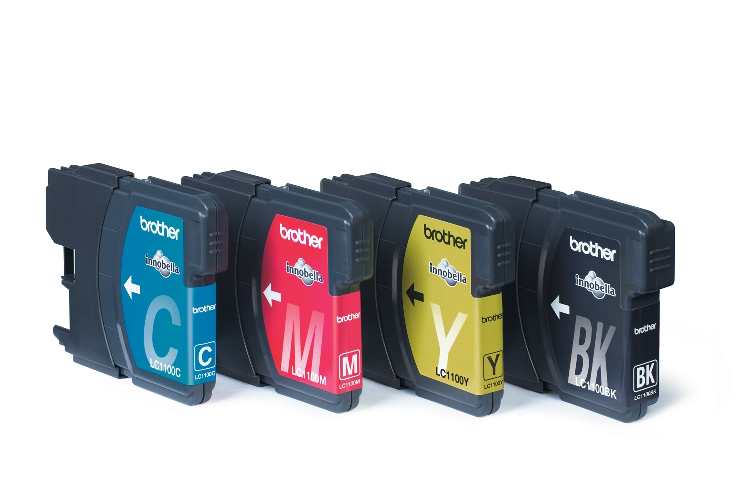 BROTHER LC-1100 inktcartridge zwart en drie kleuren standard