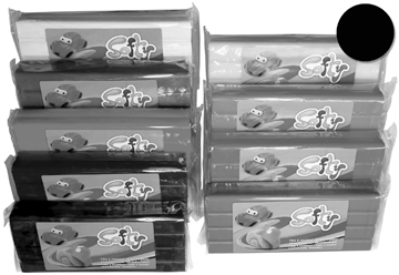 SOFTY 500 GRS. ZWART