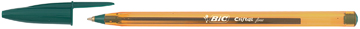 BALPEN BIC GROEN CRISTAL FIJN