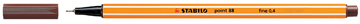 STABILO POINT 88 BRUIN