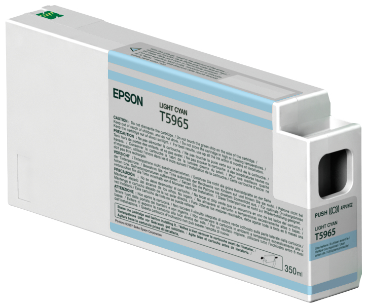 EPSON T5965 inktcartridge licht cyaan standard capacity 350m