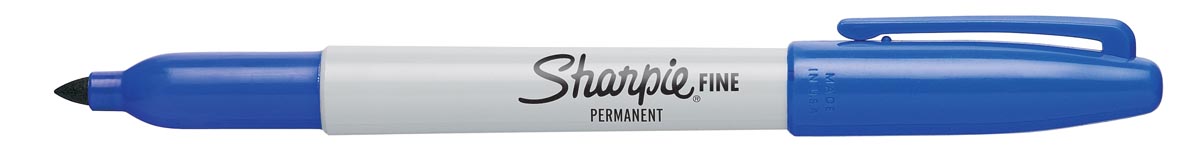 PERM MARKER BLAUW FIJN SHARPIE