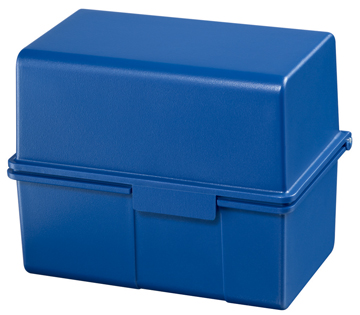 HAN FICHEBAK A6 BLAUW
