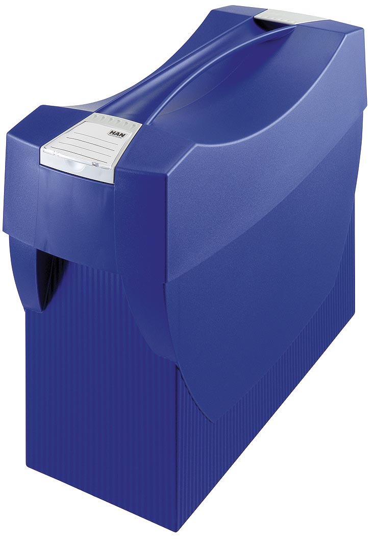 HAN BL/GRIJS HANGMAPBOX+DEKSEL