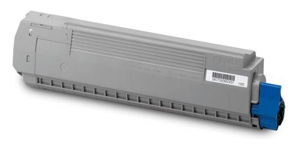 OKI MC860 tonercartridge cyaan standard capacity 10.000 pagi