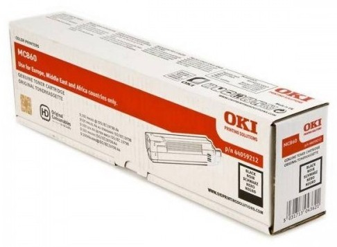 OKI MC860 tonercartridge zwart standard capacity 9.500 pagin