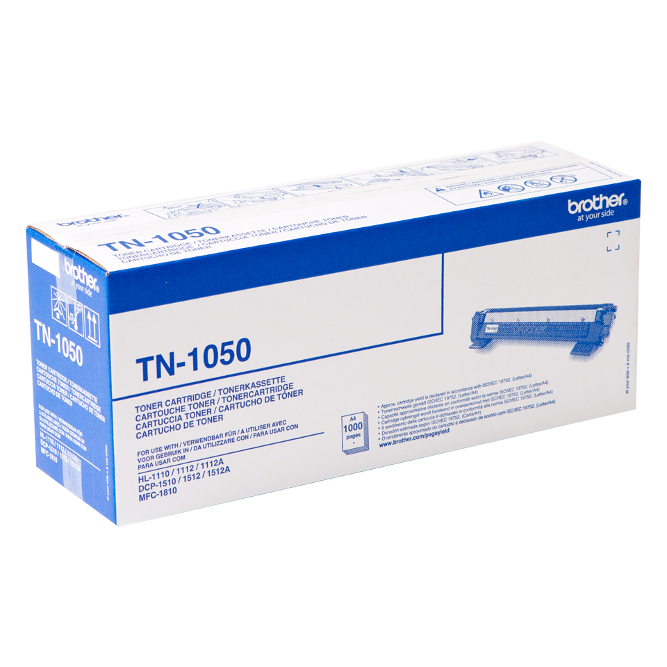 BROTHER TN-1050 toner zwart standard capacity 1.000 paginas