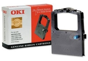 OKI Microline 182 280 320 321 3320 3321 inktlint zwart 3.000