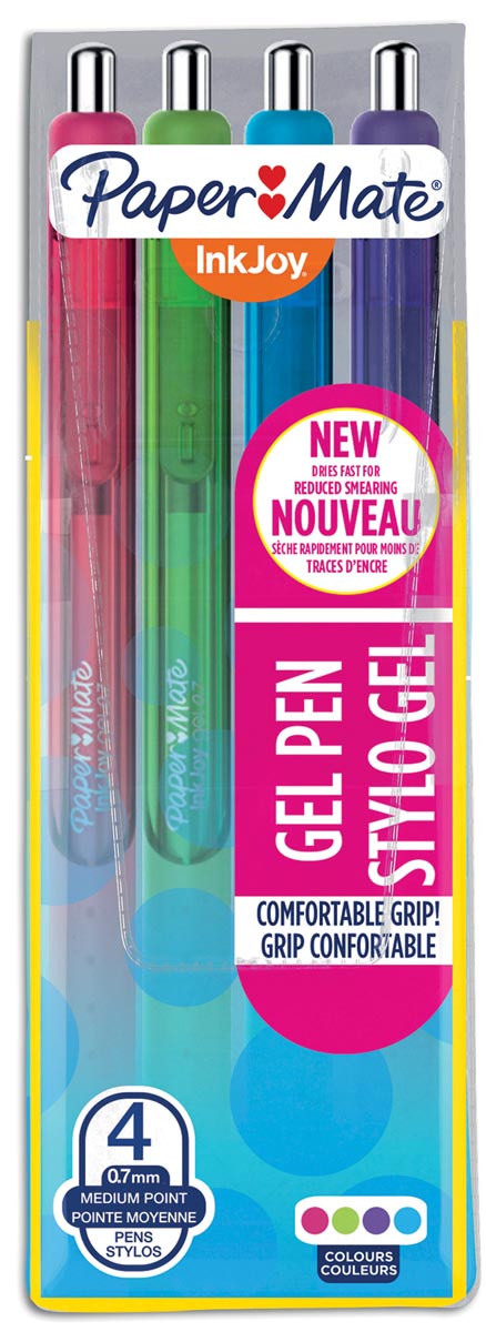 INKJOY GEL ROLLER FUN ET 4X