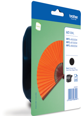 BROTHER LC-129XLBKBP inktcartridge zwart extra high capacity