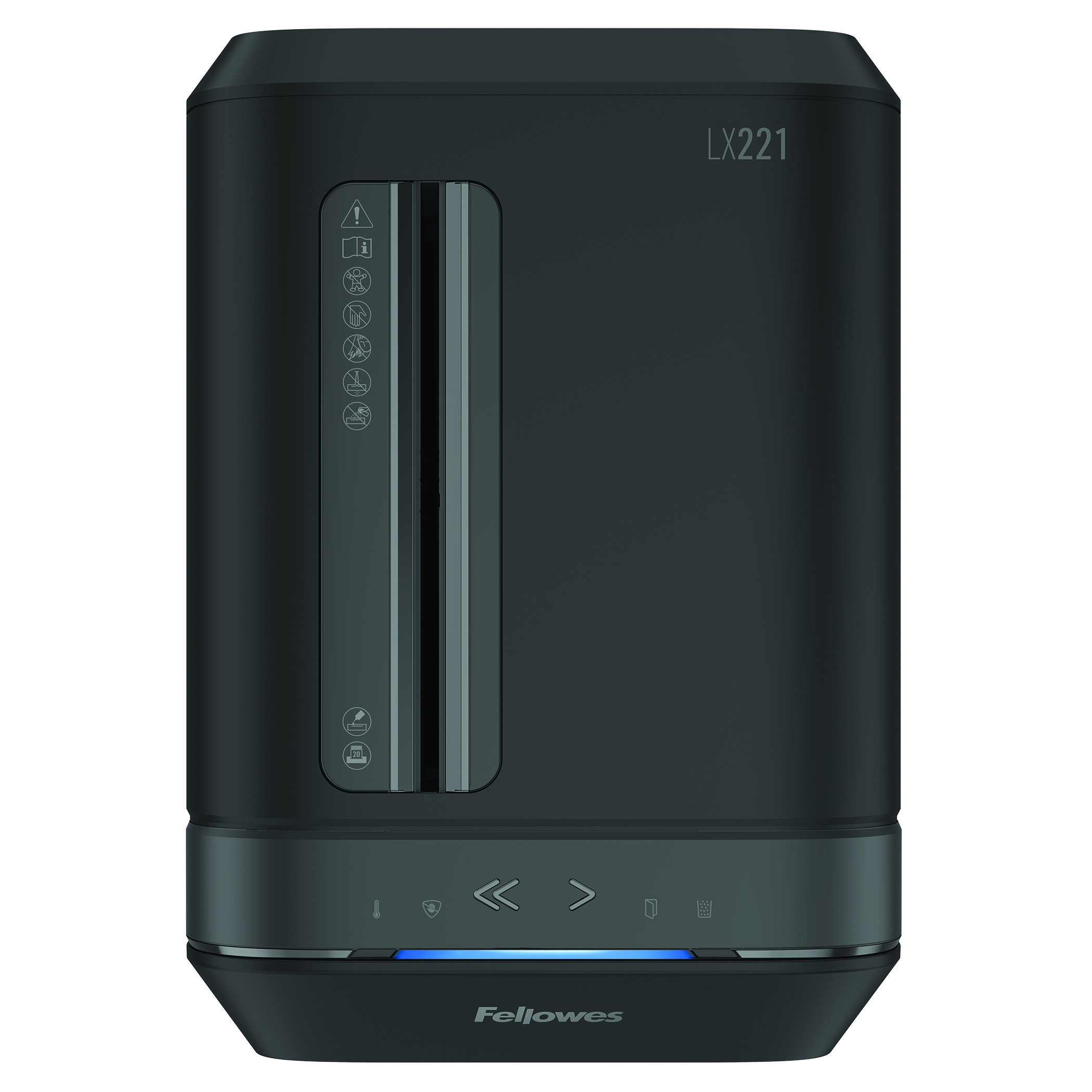FELLOWES PAPIERVERNIETIGER LX221 ZWART micro cut