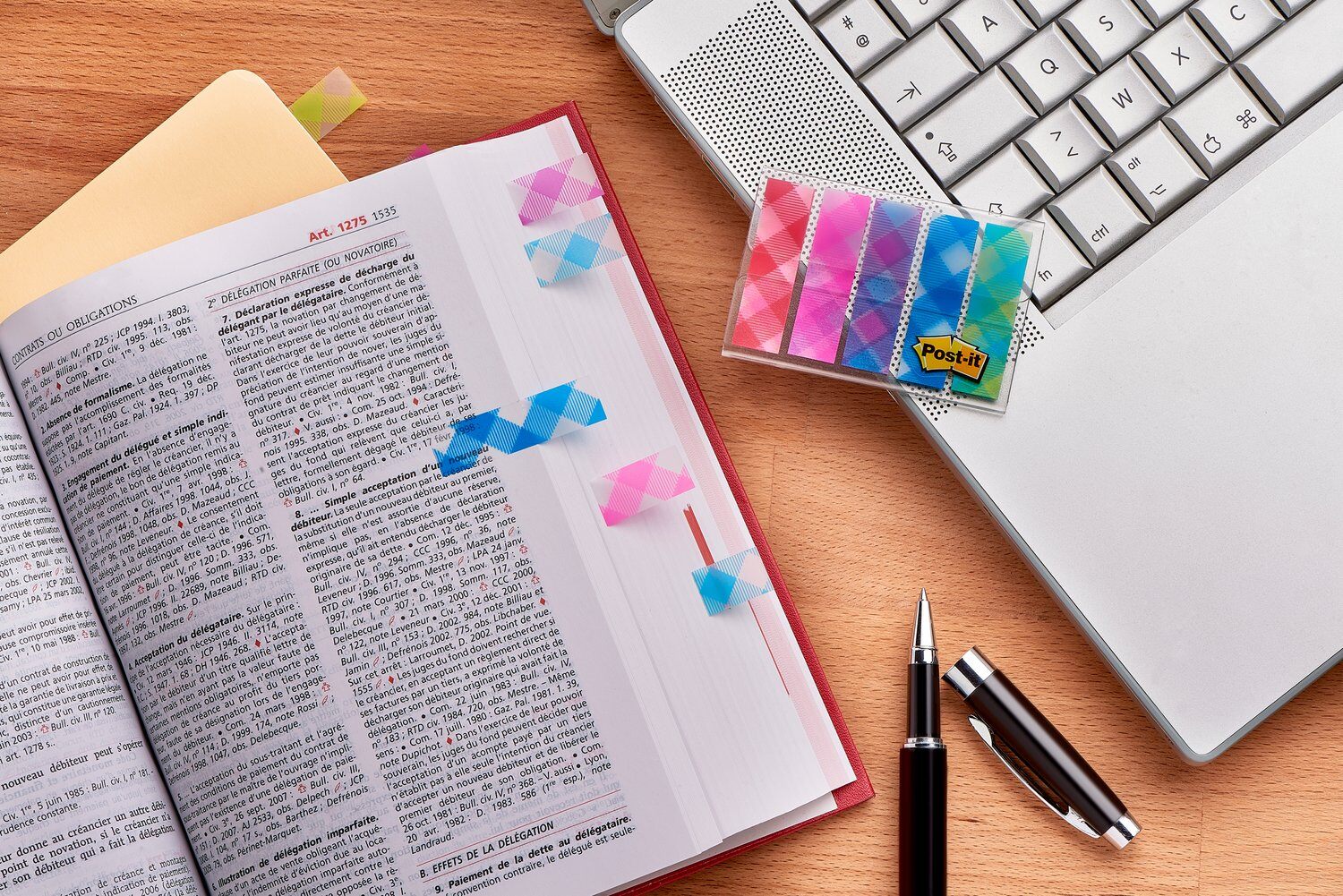 POST-IT INDEX PLAID