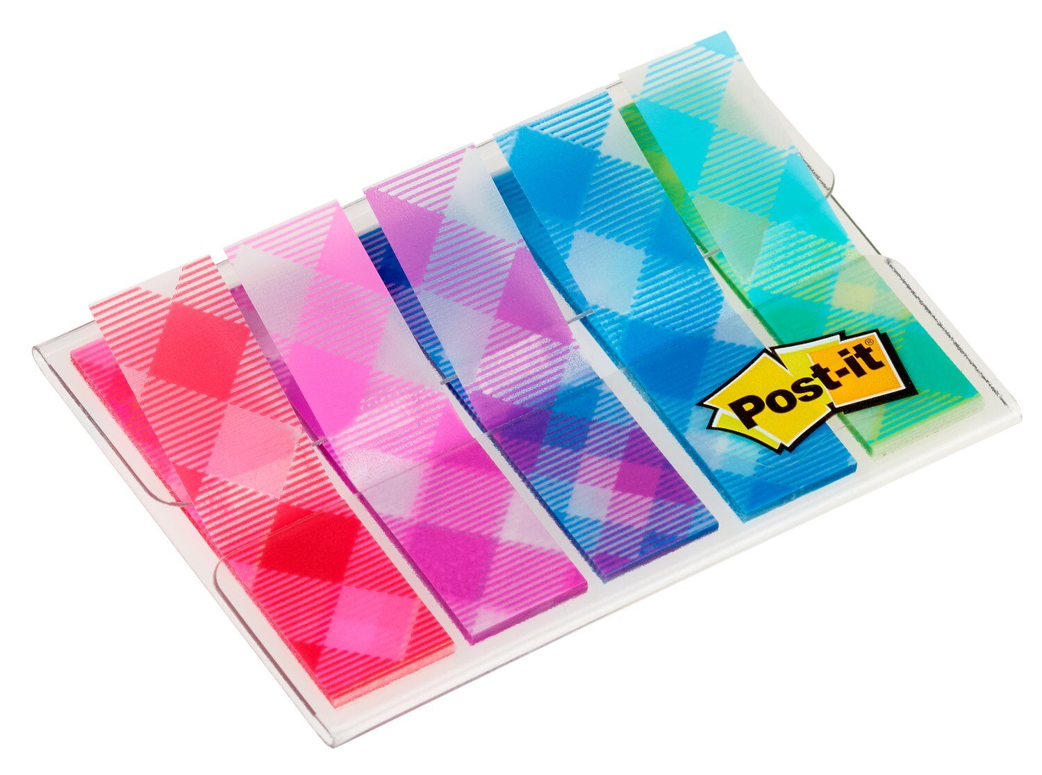 POST-IT INDEX PLAID