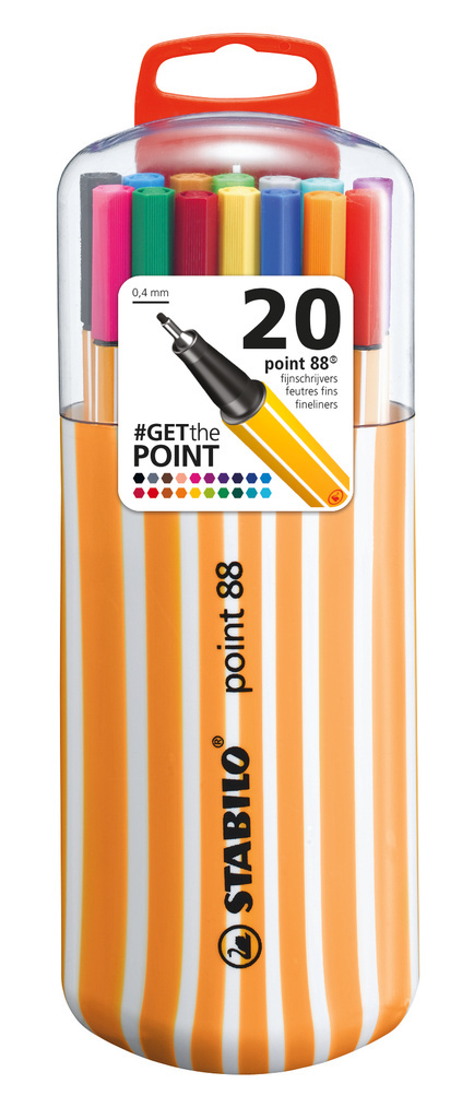 STAB POINT88 ZEBRUI BOX/20