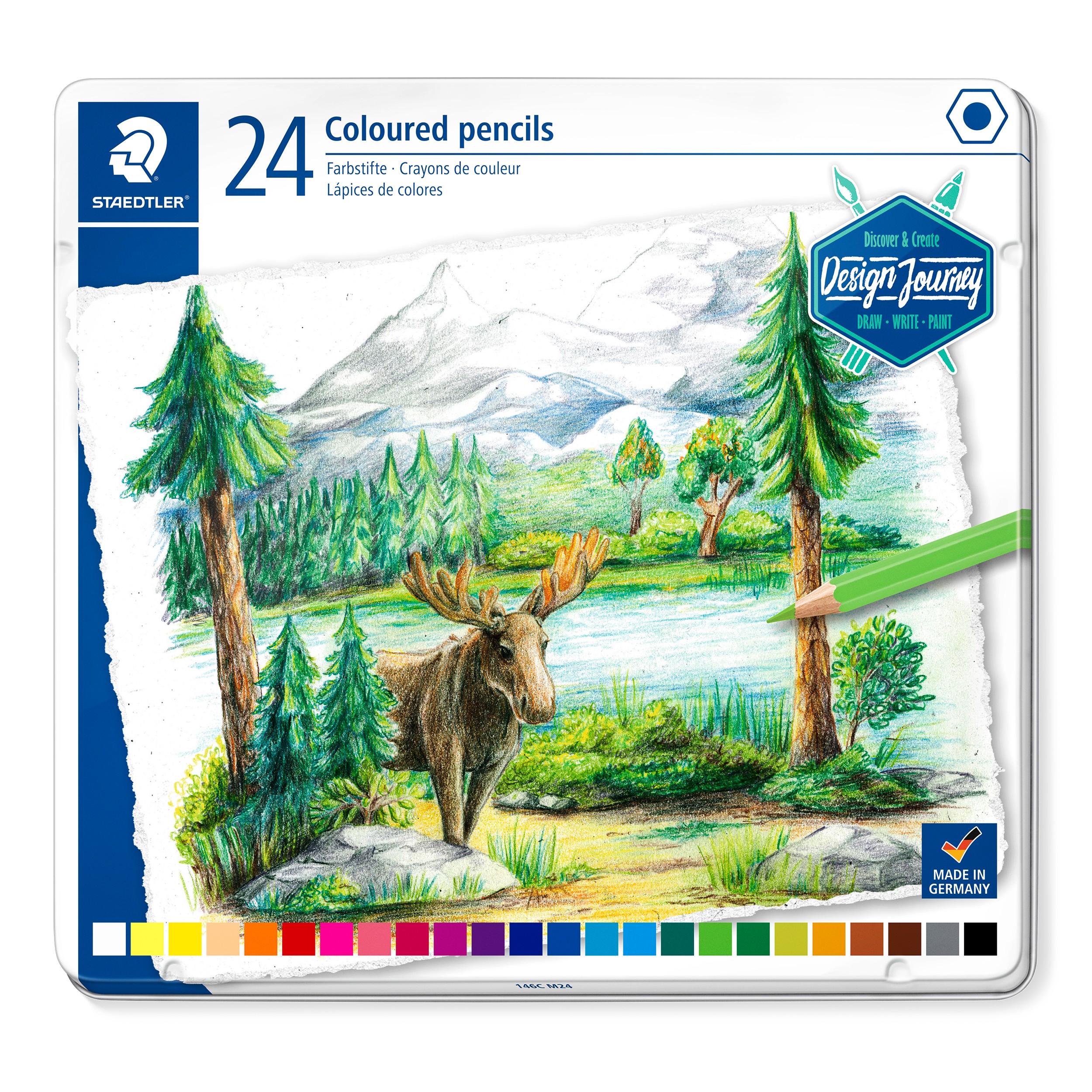 STAEDTLER KLEURPOTLOOD DS24