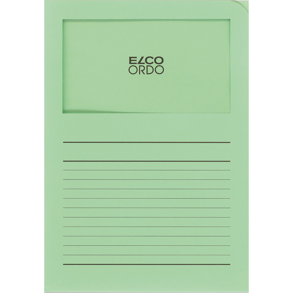 ELCO L-MAP+VENSTER GROEN bedrukt