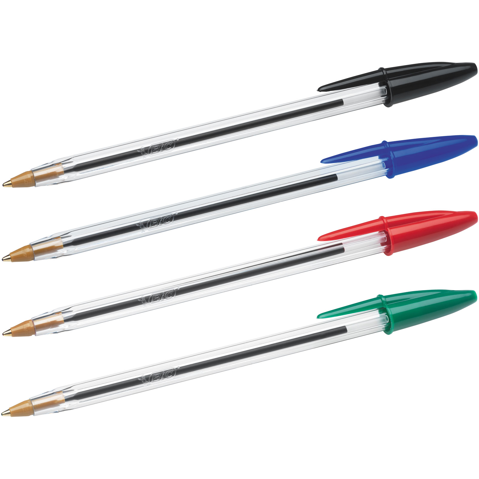 BIC BALPEN ASS CRISTAL M BLS 5