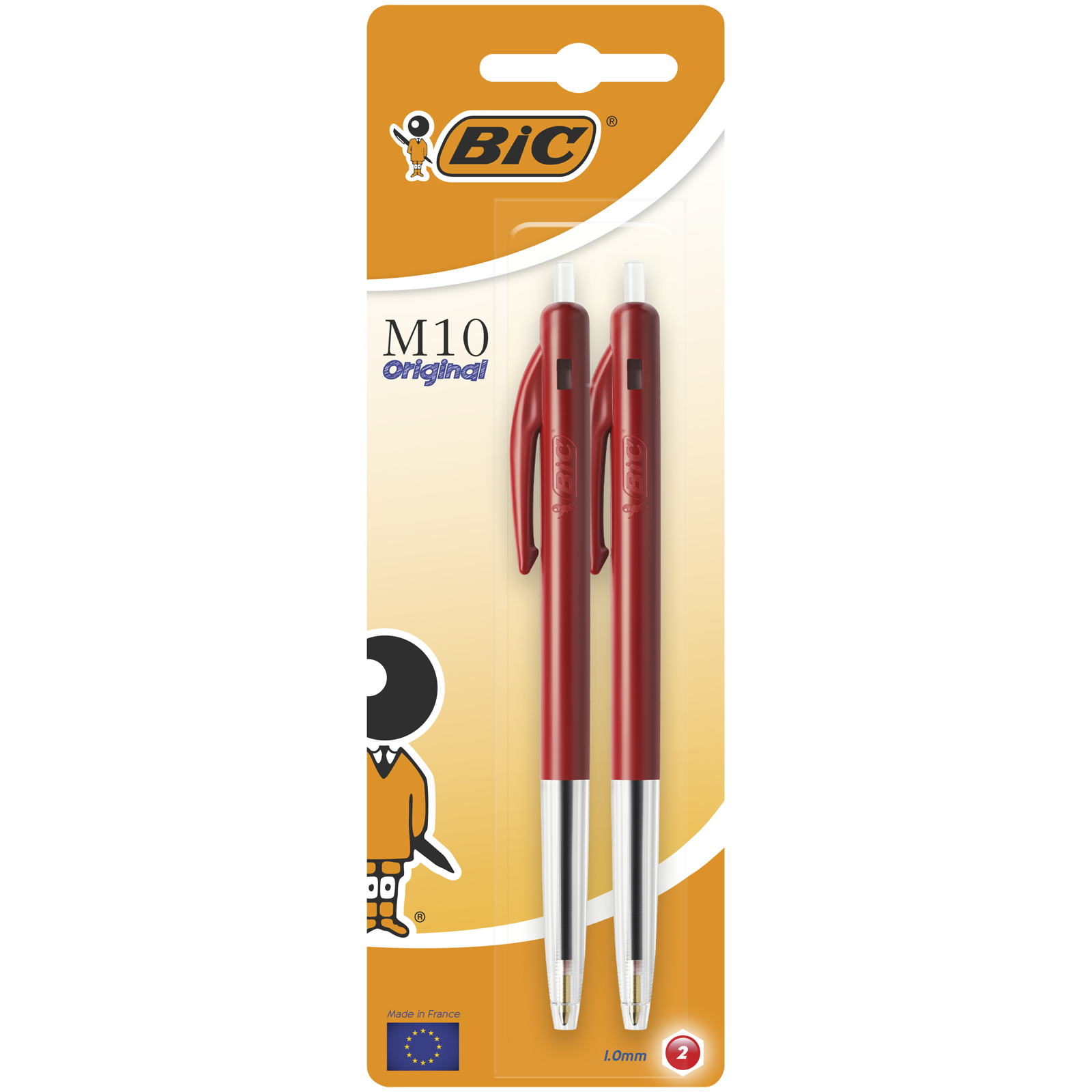 BIC M10 balpen 2ROOD                BL