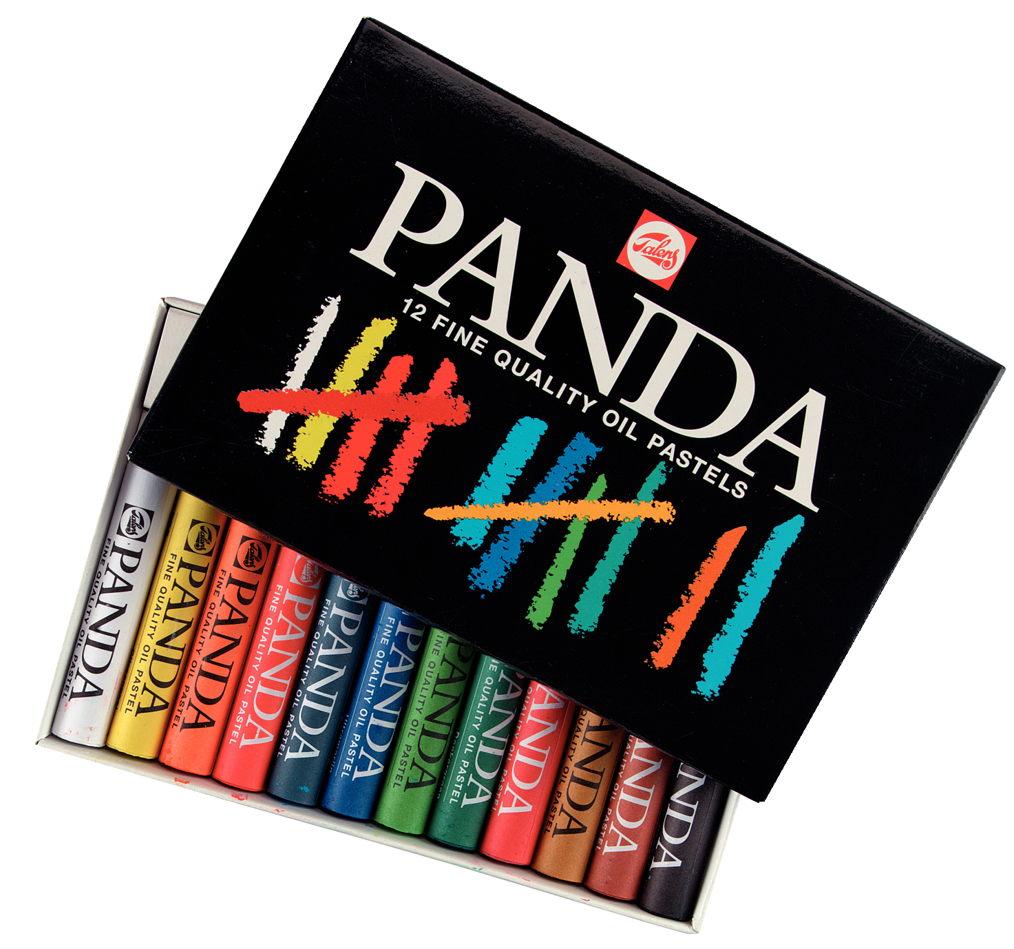 TAL PANDA OIL PASTELS 12 STUKS